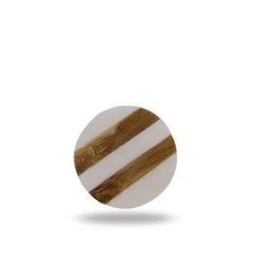 Bouton en résine de bois de forme ronde pour poignée de meuble de maison, boutons de tiroir, porte, armoire, boutons en résine, pièce artisanale - Product Image 3