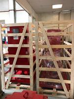 Ensemble de pompes à incendie Ulfm approuvé NFPA20, centrifuges à aspiration axiale, électriques, 50GPM-2000GPM, avec contrôleur, en fonte, pour