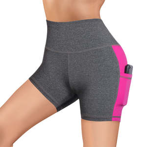 Service OEM Short de yoga pour femmes Leggings de fitness à compression personnalisés Caractéristique respirante Poches de décoration florale sexy Formelle - Product Image 3