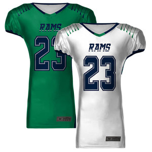 Uniformes de Fútbol Americano Personalizados OEM, Camisetas de Rugby Baratas y Auténticas, Uniformes de Fútbol Americano Cosidos para Equipos Universitarios - Product Image 1