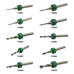 เกลียวเจาะ1/8เครื่องมือทรงกระบอกสีเขียวระยะทางแหวน38มม. LPKF 115851/56/58/59/64/66/67/68/69/70วัสดุฐาน PCB - Product Image 2