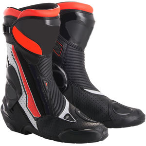 Fabricación de botas de carreras personalizadas de cuero de vaca para moto - Product Image 3