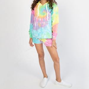 Nuevos pantalones cortos de playa para mujer de moda de alta calidad para mujer de gran tamaño de verano a prueba de viento Tie Dye pantalones cortos femeninos - Product Image 2