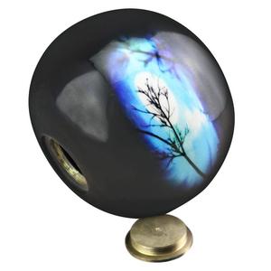 Urna de cremación única de bola redonda para cenizas funerarias humanas, latón para adultos con Diseño Artesanal, estilo americano/europeo - Product Image 4