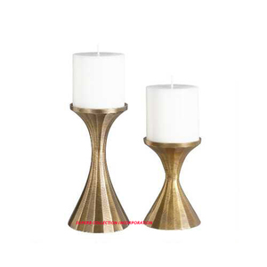 Bougeoir doré nouveau produit tendance, fait à la main en inde, décoration de mariage pour la maison, nouveau - Product Image 1