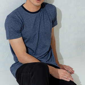 เสื้อยืดแขนสั้นผ้าฝ้าย100% พิมพ์โลโก้ได้ตามต้องการแห้งเร็วระบายอากาศได้ดีสำหรับโรงยิม - Product Image 5