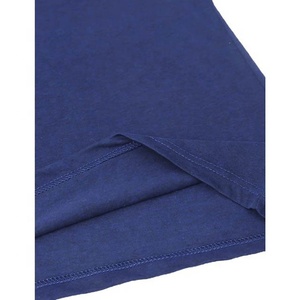 Chaleco Deportivo sin Mangas para Hombre PIHA SPORTS, con Cuello Redondo y Dobladillos Enrollados, Corte Holgado, 100% Algodón Jersey, 160g, Negro - Product Image 6