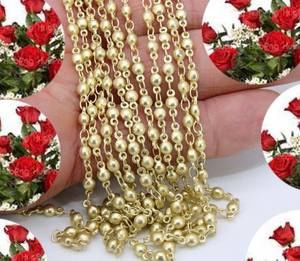 โซ่ทองเหลืองแท้แบบม้วน สำหรับทำสร้อยคอ DIY รุ่น MGCL6309 จากบริษัท MANGALMAY CORPORATION - Product Image 2