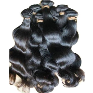 Cabello indio sin procesar de la India Remy, cabello natural con cutícula, extensión de cabello humano 100%, venta al por mayor - Product Image 3