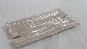 Plat de service en aluminium nickelé, bol de service décoratif en métal, bol indien de luxe, vente chaude, classique, fait à la main - Product Image 4