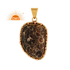 ล่าสุดแฟชั่น2022ธรรมชาติ Turritella โมราพลอยจี้สำหรับการออกแบบที่กำหนดเองแฟชั่นผู้ผลิตเครื่องประดับ - Product Image 1