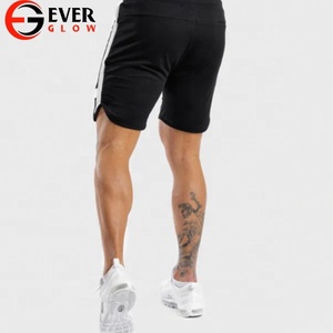 <b>Men's</b> Fashion Leisure <b>Shorts</b> Wholesale Cotton Polyester Breathable Knitted with Elastic Waist Closure Casual Style - Product Image 2