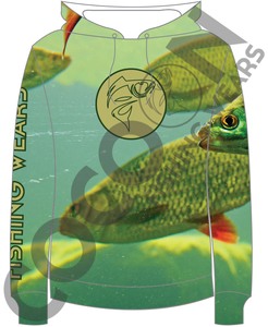 เสื้อฮู้ดดี้แบบกำหนดเองสำหรับ OEM ป้องกันแสงแดด UPF 50+ แห้งเร็ว เหมาะสำหรับตกปลา แขนยาว พิมพ์ลายแบบ Sublimation สำหรับกีฬากลางแจ้ง - Product Image 4