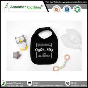 Bibs ทารกที่กำหนดเองตัวเลือกที่มีอยู่ราคาขายส่งผ้าฝ้ายเด็กผ้าพันคอ Bibs - Product Image 4