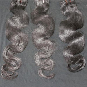 Cabello Humano Virgen Brasileño con Cutícula Alineada, Tipo de Cabello Indio, 20 Pulgadas, Ondulado, Cabello Remy Premium, 100 g, Doble Trama a Máquina, TYAGI - Product Image 1