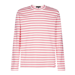 Custom Casual Knitted Cotton Breathable Anti-Wrinkle Plus Size Front Blank Round Neck Long Sleeve T-Shirt - Product Image 1