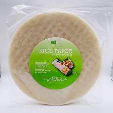 NOURCERY White Rice <b>Paper</b> 200g <b>Spring</b> <b>Roll</b> Wrapper Age-for Adults Children Tasteless Packaged Bag Contact Jolene Tam+84336089155 - Product Image 5