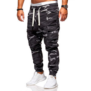 Wholesale Custom Blank Polyester Fitness <b>Gym</b> Joggers Camouflages <b>Men</b> Pants - Product Image 4