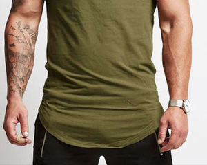 เสื้อกล้ามผู้ชายเสื้อกล้ามออกกำลังโพลีเอสเตอร์ด้านหลัง - Product Image 5