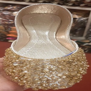 Khussa/Jutti Punjabi Khussa en perles pakistanaises avec doublure en cuir plat léger et semelle intérieure en caoutchouc Chaussure en cuir véritable - Product Image 5