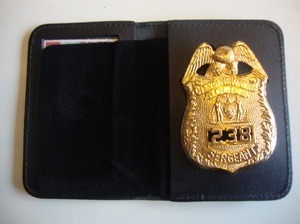 Leather Neck Chain <b>Badge</b> <b>Holder</b> Purse <b>Badge</b> <b>Holder</b> Wallet <b>Badge</b> Wallet Customized Cutout - Product Image 6