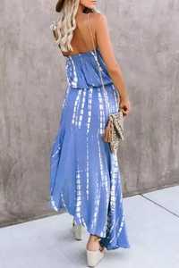 เสื้อครอปแขนกุดยาวกระโปรงแอฟริกันมัดสวยชุด2ชิ้นเสื้อเกาะอกหวานเป็นธรรมชาติฤดูร้อน2021 - Product Image 3