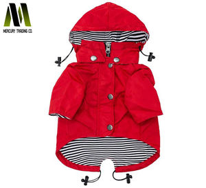 แจ็คเก็ตกันฝนสะท้อนแสงพร้อมฮู้ดสำหรับสุนัขขนาดใหญ่ขนาดกลาง - Product Image 3