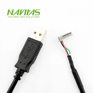 Molex 51127-2 20pos 1.25mm Pitch Equivalent Connector USB Male A 2.0 2725 Cable Wire Harness