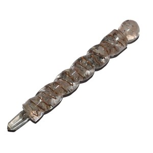 Bâton de guérison en Quartz de cristal avec spirale en cuivre, livraison gratuite - Product Image 1