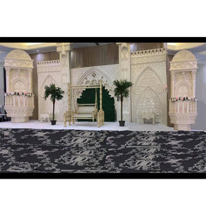 Decoración de escenario victoriano para boda, escenario de boda, Indo, canadiense - Product Image 1