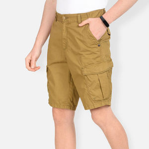 กางเกงขาสั้นผู้ชายฤดูร้อน ผ้าฝ้าย 100% กางเกงขาสั้นลำลองหลายกระเป๋า สไตล์สตรีทแวร์ ชุดกางเกงขาสั้นผู้ชายฤดูร้อน - Product Image 3