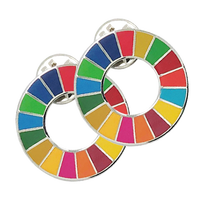 Épingle à revers SDG personnalisée de haute qualité