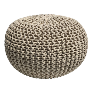 Pouf Macramé Pouf Rond - Product Image 1
