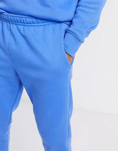 Chándal de cuello redondo para hombre, jersey de lana con bolsillos, ajustado, de moda, 2 piezas - Product Image 4