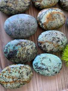 Piedra de Palma turquesa africana, piedra de Palma de cristal, Ágata Alfazal, para regalos - Product Image 3