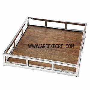Meilleures ventes, Décoration de table faite à la main, Plateaux de serveurs pour aliments et desserts Vaisselle pour la maison et le restaurant Plateau alimentaire Ustensiles de cuisine - Product Image 4