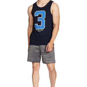 Débardeur de Fitness en coton pour homme, vêtements de sport, pour entraînement, haut sans manches, maillot de corps, marcel, nouveauté 2020 - Product Image 5