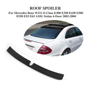 Aileron arrière en fibre de carbone pour <span class=keywords><strong>MERCEDES</strong></span> BENZ W211 Classe E E300 E350 E430 E550 <span class=keywords><strong>E55</strong></span> E63 AMG Berline 4 portes <span class=keywords><strong>2002</strong></span> - 2008 - Product Image 2