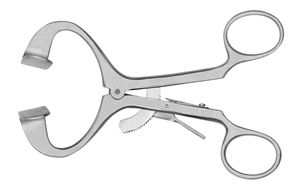 Instruments de chirurgie médicale maxillofaciale, rétracteur de bâillon de bouche molle 11cm et 13cm en acier inoxydable CE ISO - Product Image 2
