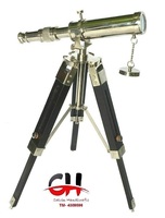 CHk Calvin Handicrafts – Nouveau trépied en bois pour télescope, finition brillante, fait main, décoration intérieure, thème nature morte, Uttarakhand