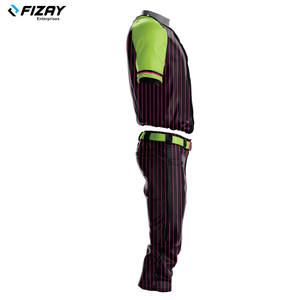 Maillots de baseball personnalisés pour hommes adultes - Respirants, séchage rapide, 100% polyester, options grandes tailles, service OEM, manches courtes - Product Image 2