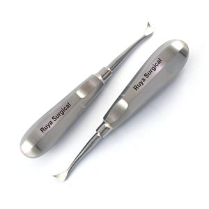 ชุดเครื่องมือถอนฟัน,เครื่องมือถอนฟันด้านขวาซ้าย2ชิ้นได้รับการรับรองจาก CE ใช้ในช่องปากรูตปรับความเข้มของฟัน Cryer สำหรับทันตกรรม - Product Image 4