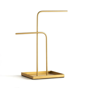 ยืนกำไลฐานพับทองเหลืองโบราณ - Product Image 2