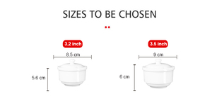 OEM 3"2 <b>Sugar</b> <b>Bowl</b> - Ceramic White <b>Sugar</b> <b>Bowl</b> with Spoon Hot Trend Wholesale for Luxury Hotels and Restaurants - Product Image 5