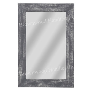 กรอบกระจกไม้มะม่วงขนาดใหญ่หรูหราทำด้วยมือคุณภาพสูงสำเนียงการตกแต่งบ้านส่งออกอินเดียสำหรับห้องใดก็ได้ - Product Image 1