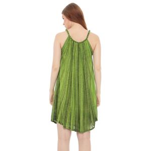 Nouvelles Femmes Robes Décontractées 100% Rayonne En Gros Personnalisé Bali Fabricant Resort Wear Robe Courte DR011-014R2 - Product Image 4