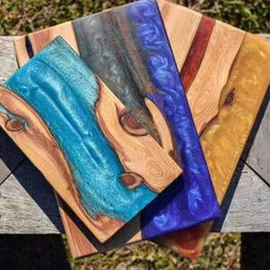 Planche de service en bois planche à découper cadeau à vendre et à la main grande taille - Product Image 2