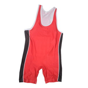 Maillots de lutte noirs respirants imprimés par transfert thermique, colorés et tendance, 100 % polyester, en promotion - Product Image 3