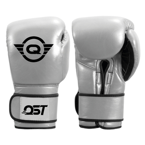 QST Diseño de logotipo personalizado MMA Guantes de entrenamiento de boxeo Saco de boxeo pesado Espuma de múltiples capas Guantes de boxeo especiales para gimnasio Hecho de cuero - Product Image 2