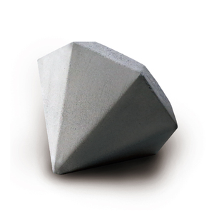 Plaque de moule en ciment diamanté réutilisable pour la décoration intérieure en béton DIY - Product Image 1